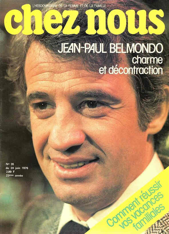 CHEZ NOUS magazine side cover Issue 26 24 June 1976