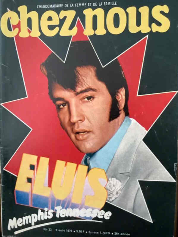 CHEZ NOUS magazine side cover Issue 33 9 August 1979