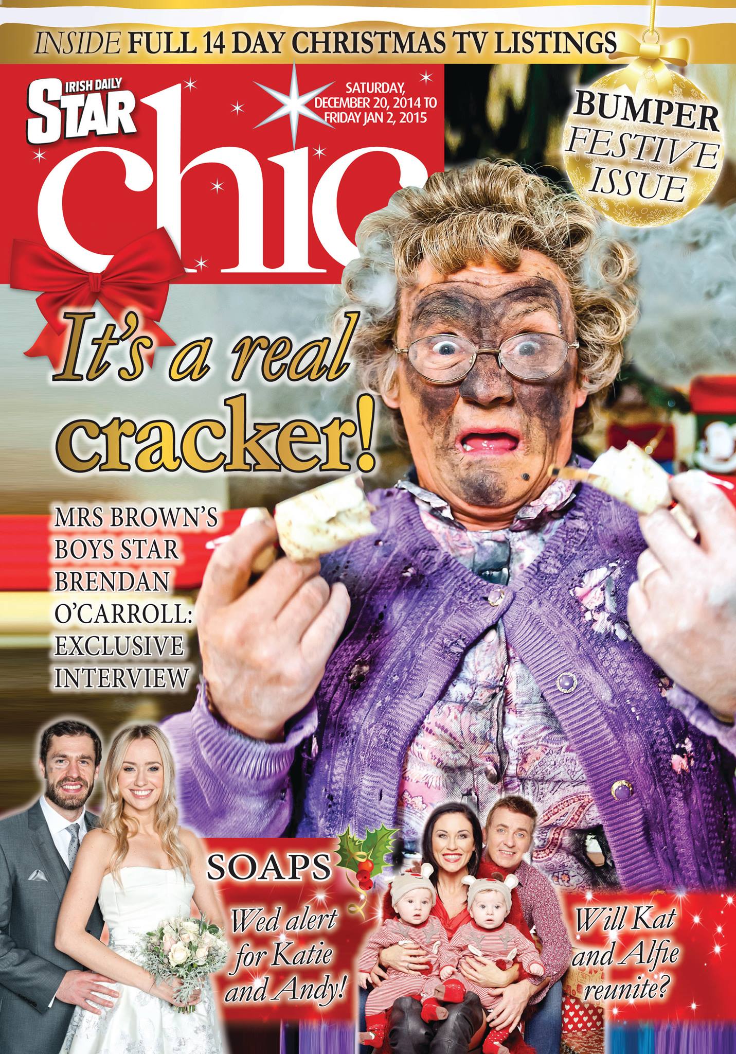 CHIC magazine side cover 20 December 2014