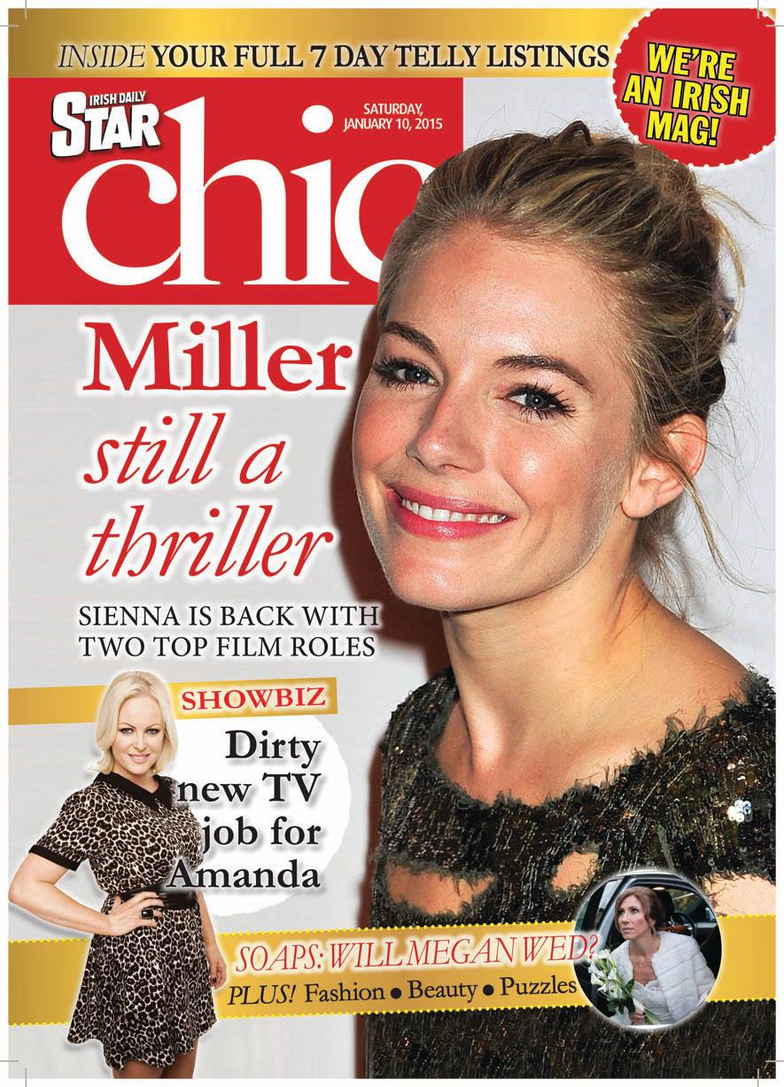 CHIC magazine side cover 10 February 2015