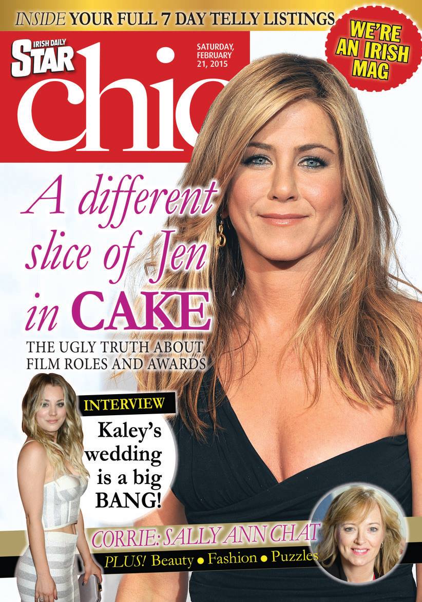 CHIC magazine side cover 21 February 2015
