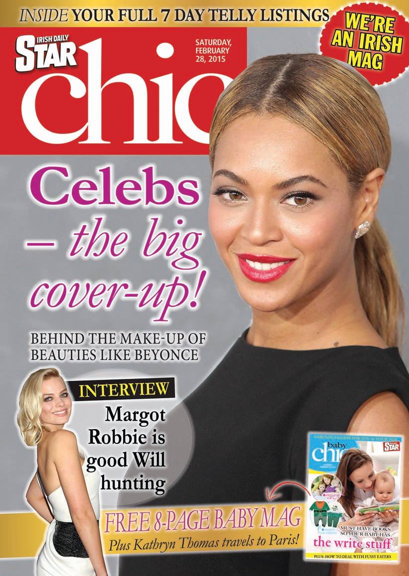 CHIC magazine side cover 28 February 2015