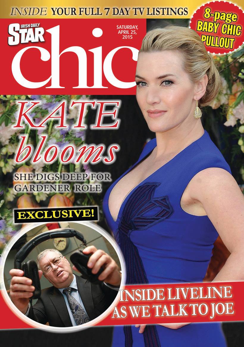 CHIC magazine side cover 25 April 2015