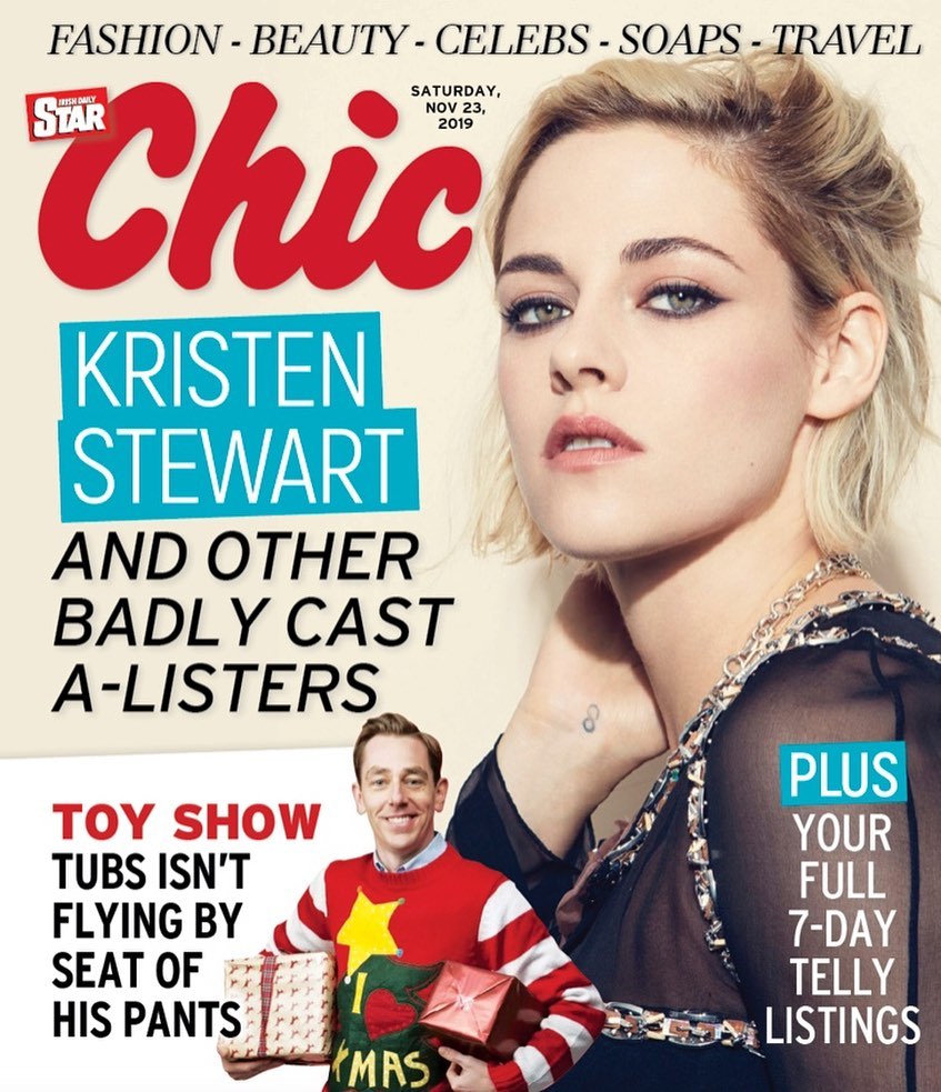 CHIC magazine side cover 23 November 2019
