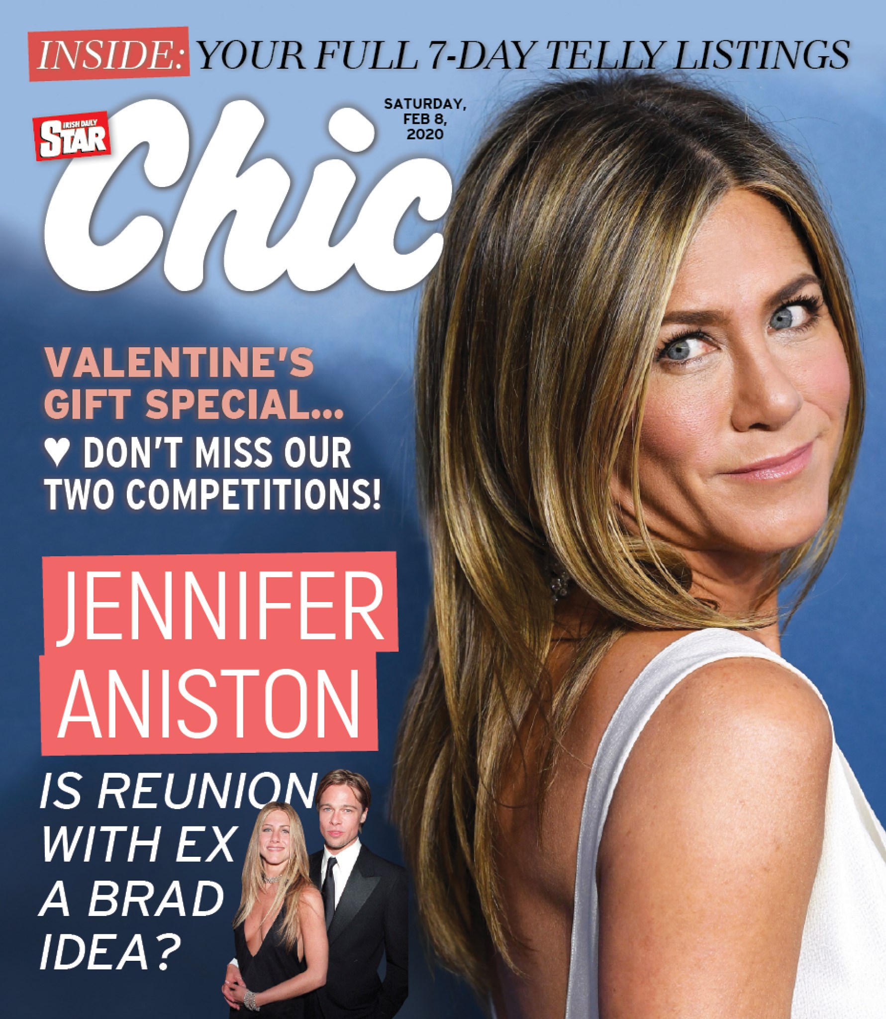 CHIC magazine side cover 8 February 2020