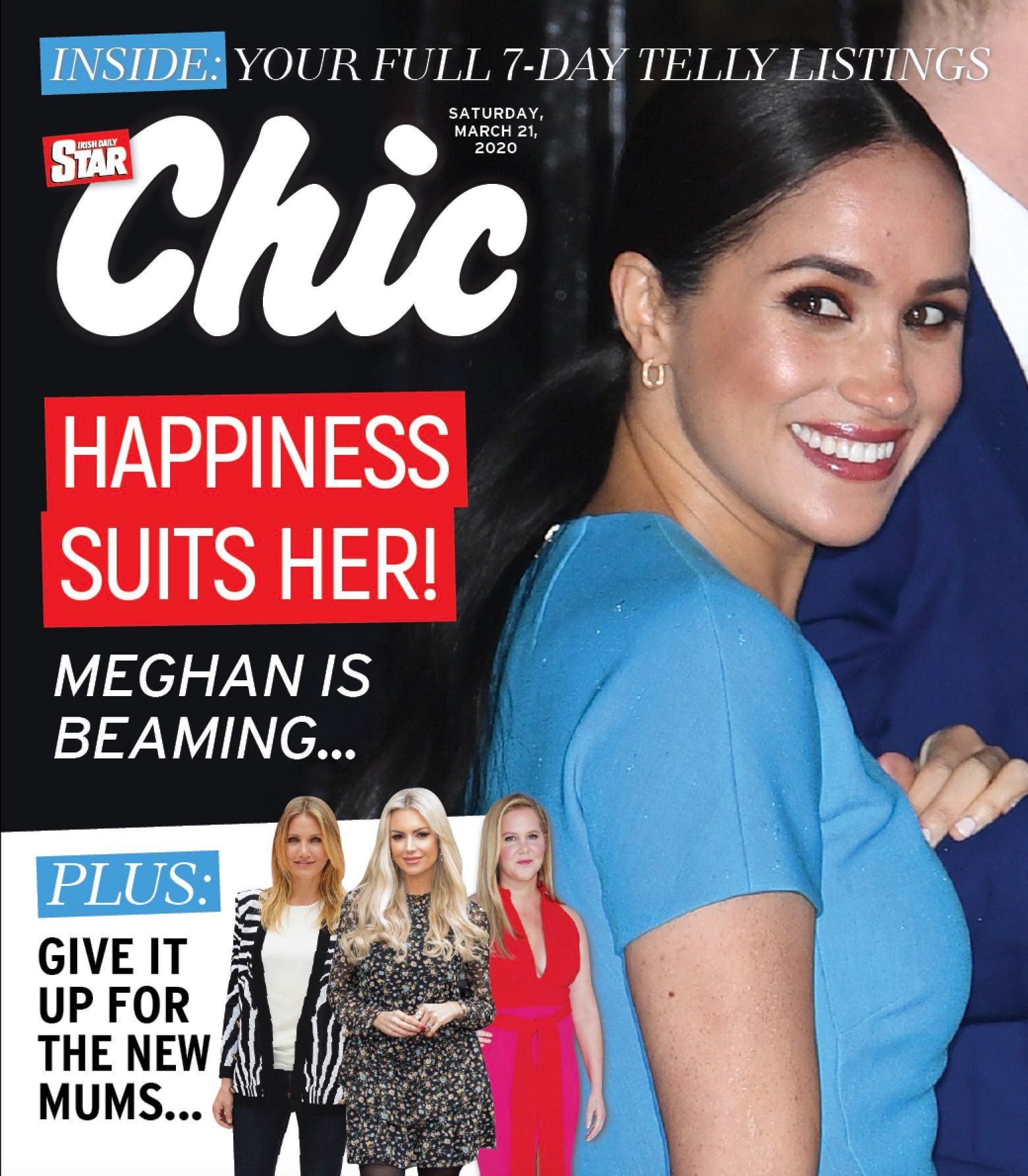 CHIC magazine side cover 21 March 2020