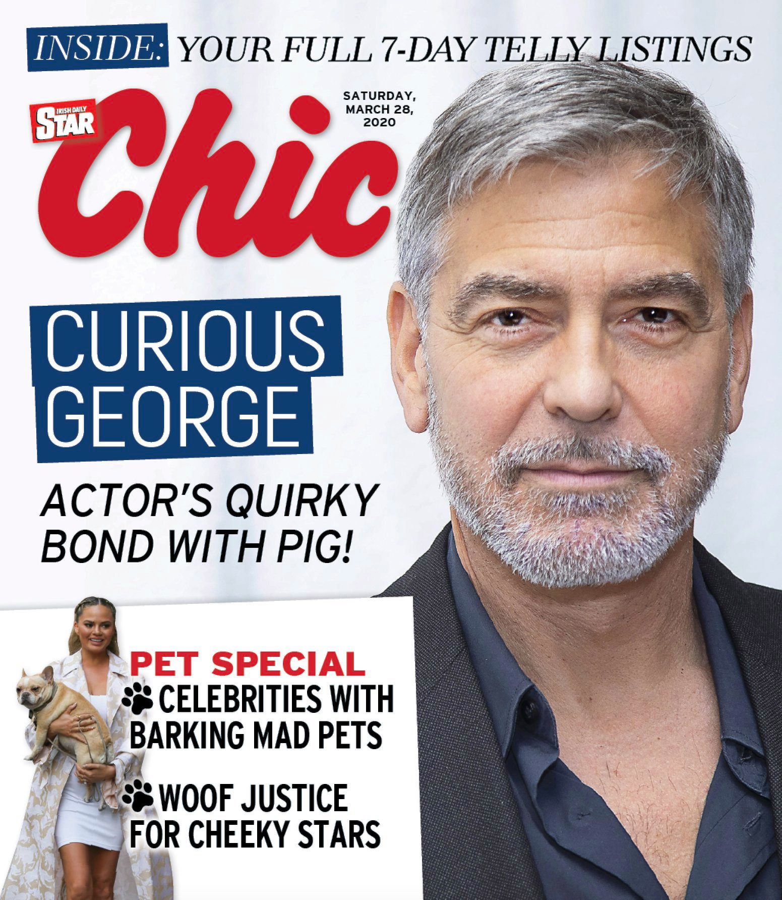 CHIC magazine side cover 28 March 2020