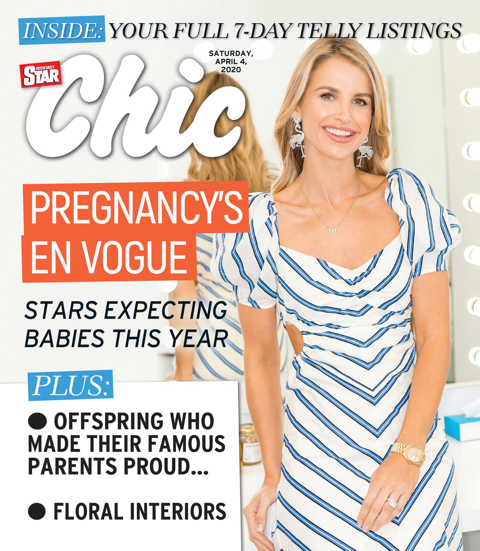 CHIC magazine side cover 4 April 2020