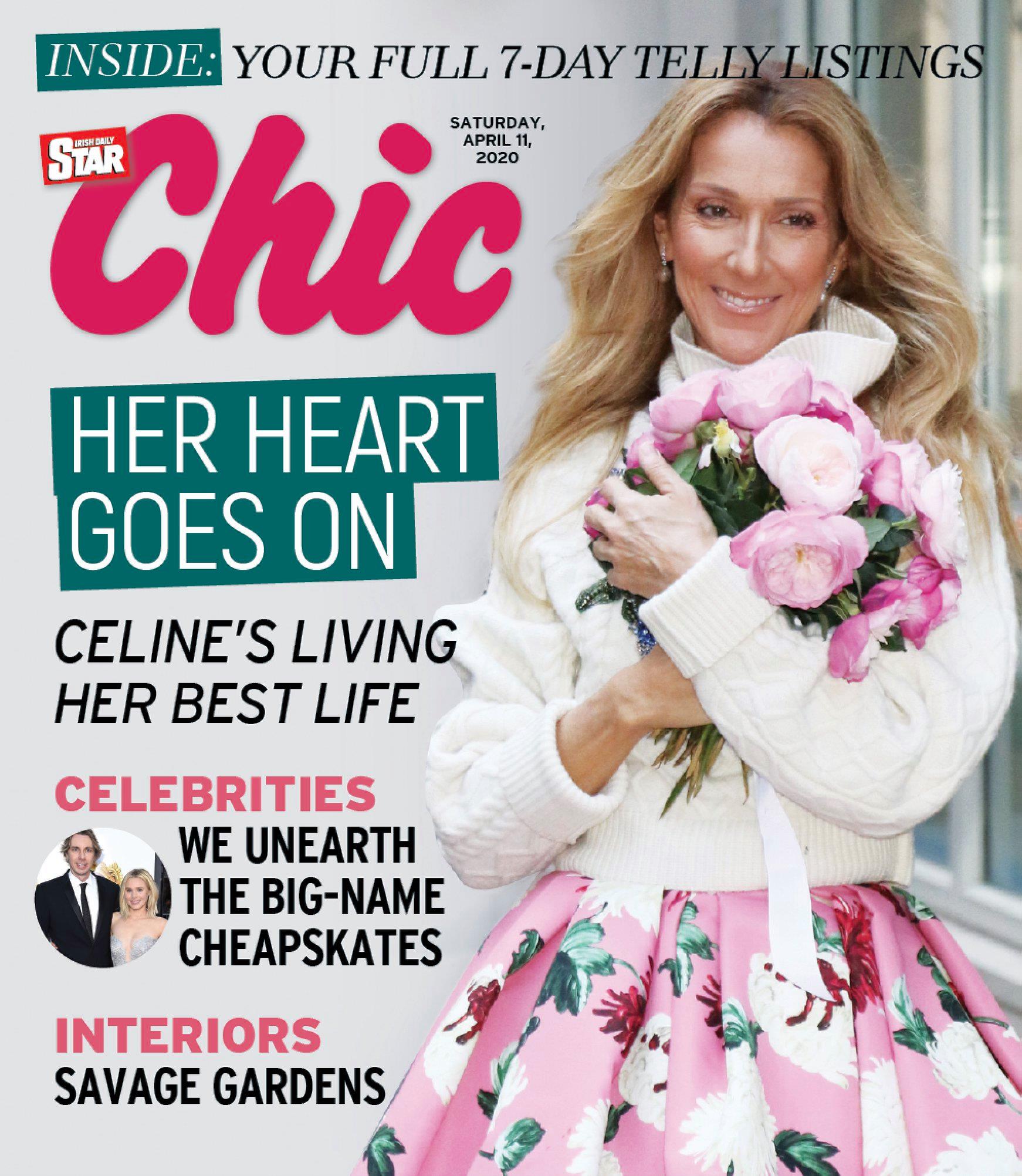 CHIC magazine side cover 11 April 2020