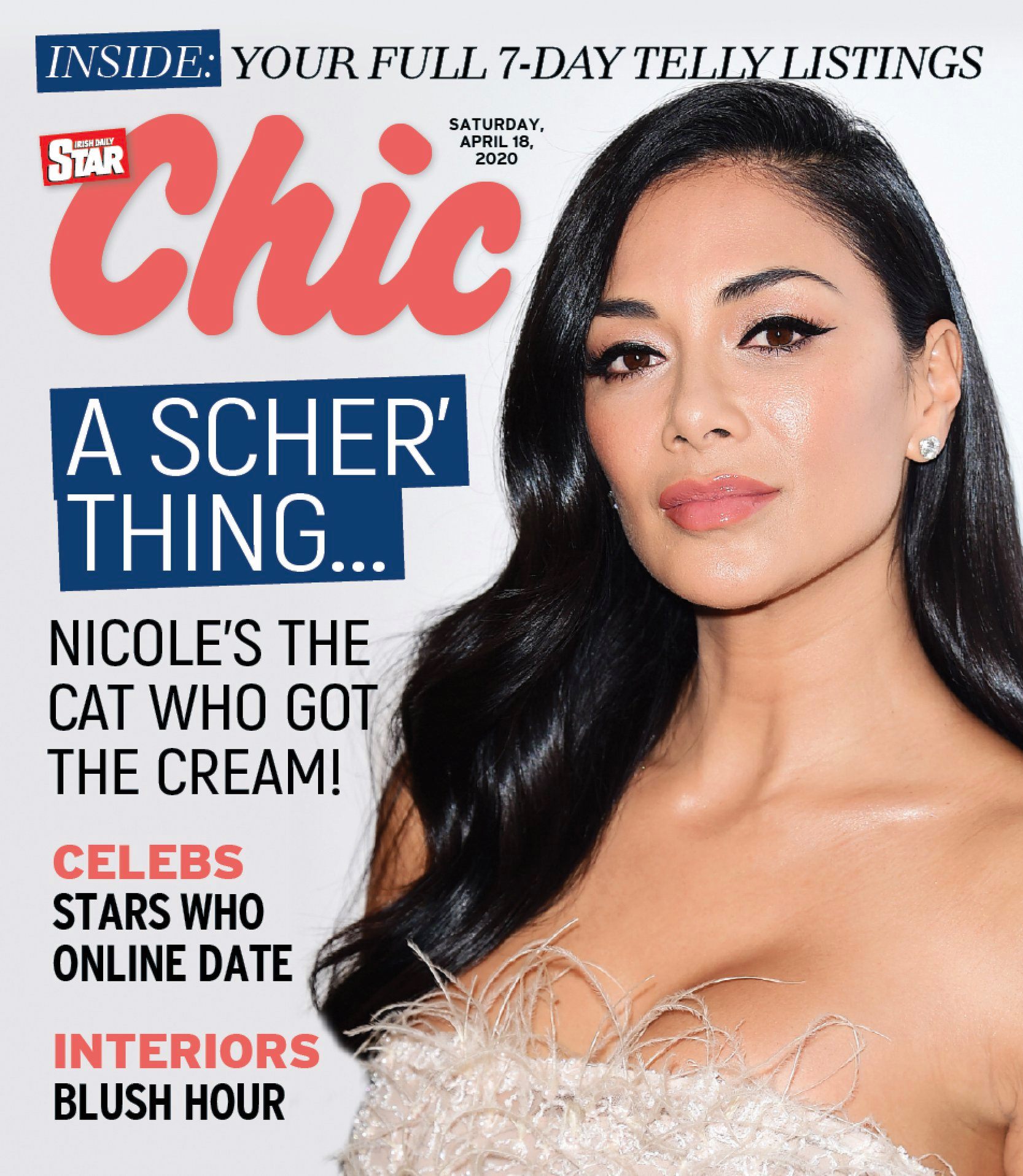 CHIC magazine side cover 18 April 2020