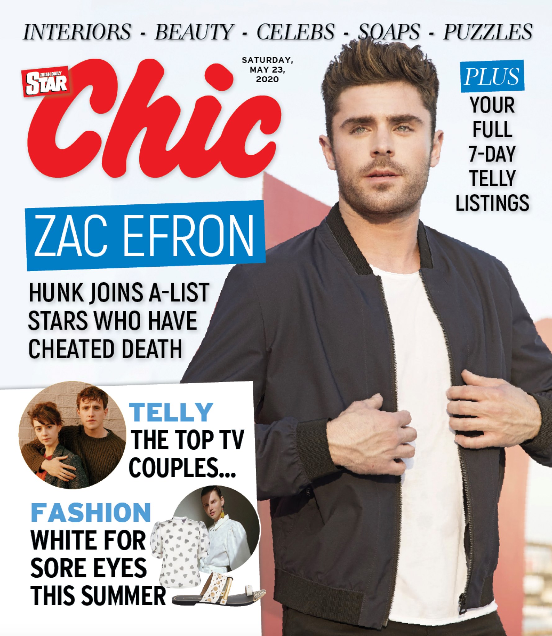 CHIC magazine side cover 23 May 2020