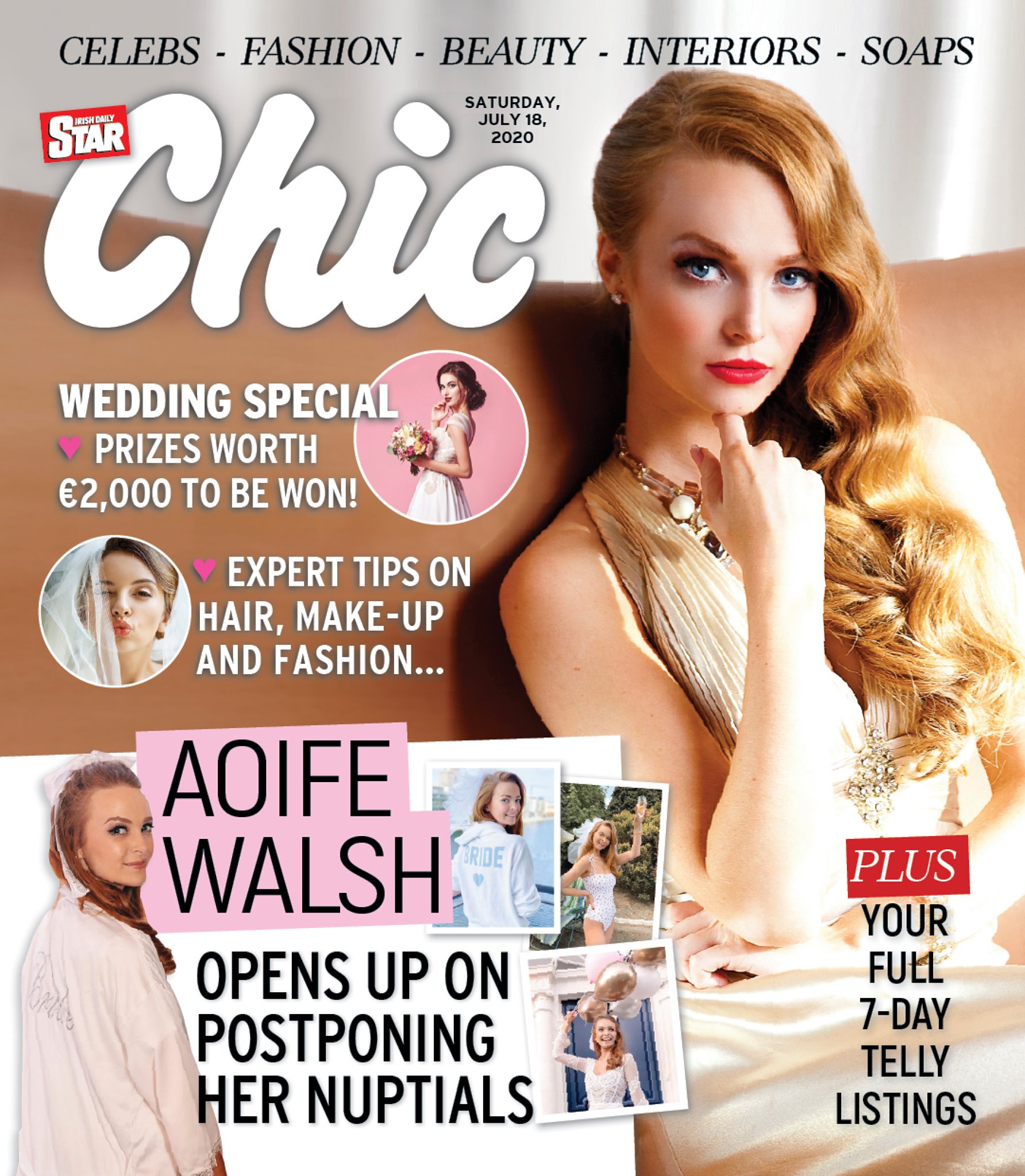 CHIC magazine side cover 18 July 2020