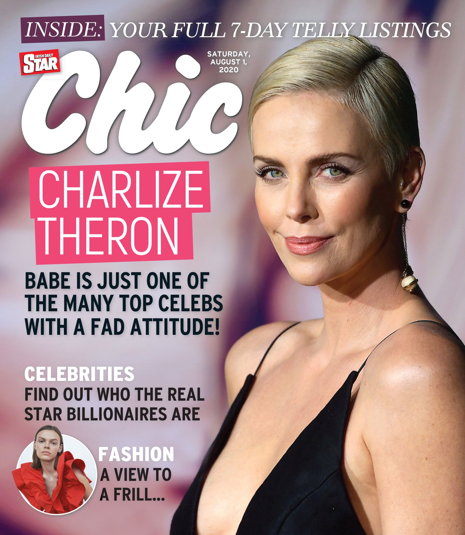 CHIC magazine side cover 1 August 2020