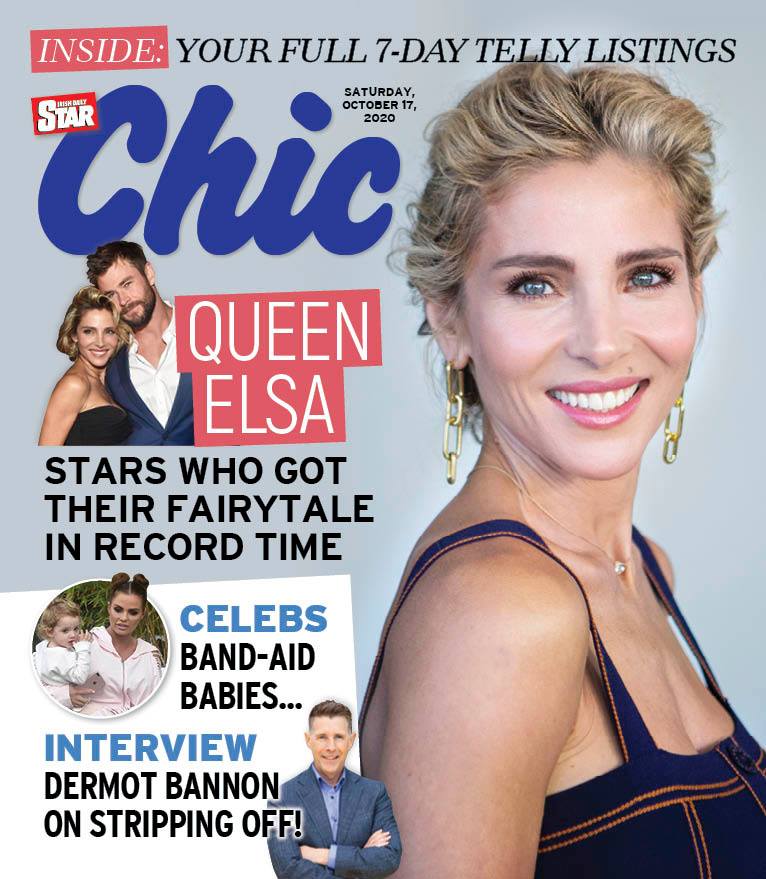 CHIC magazine side cover 17 October 2020