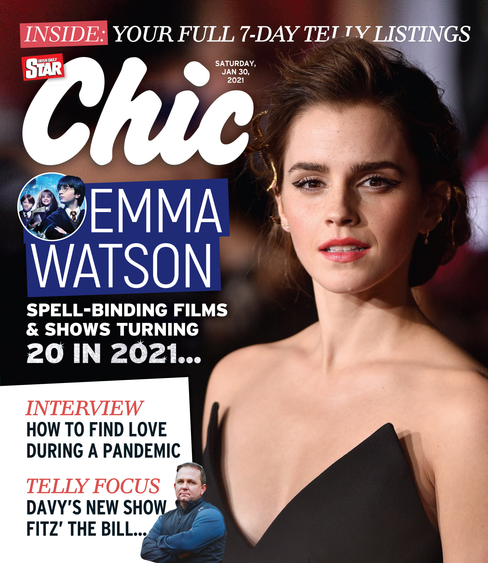 CHIC magazine side cover 30 January 2021