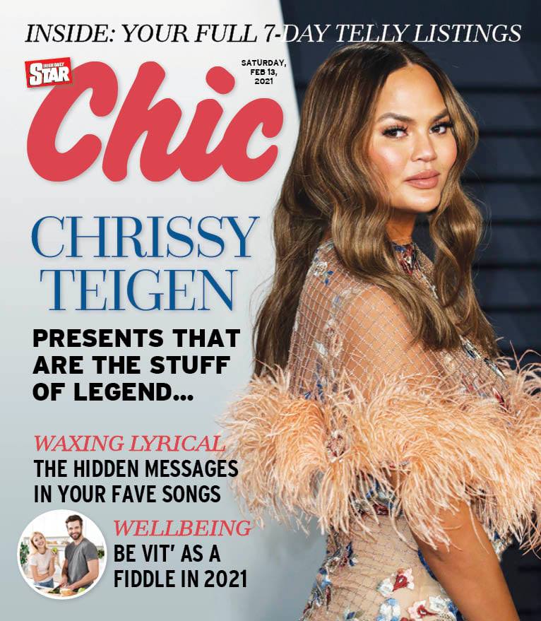 CHIC magazine side cover 13 February 2021