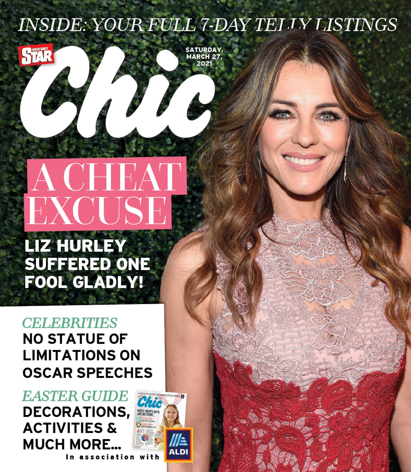 CHIC magazine side cover 27 March 2021
