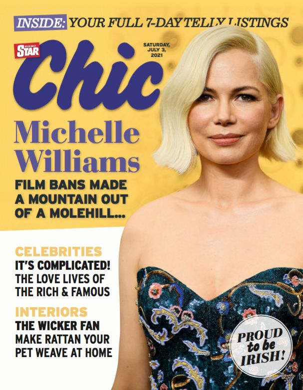 CHIC magazine side cover 3 July 2021