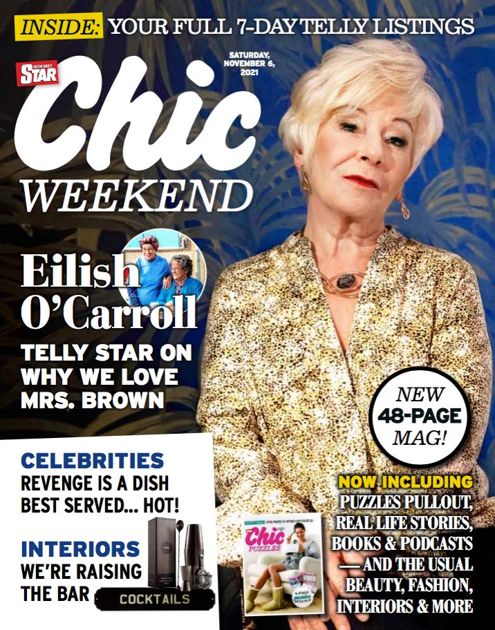 CHIC magazine side cover 6 November 2021