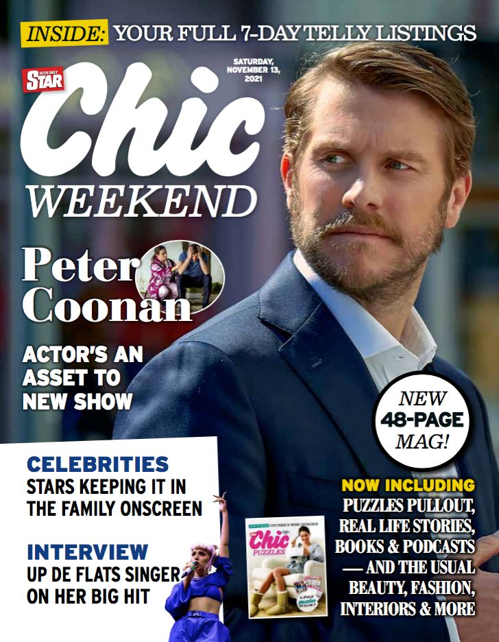 CHIC magazine side cover 13 November 2021