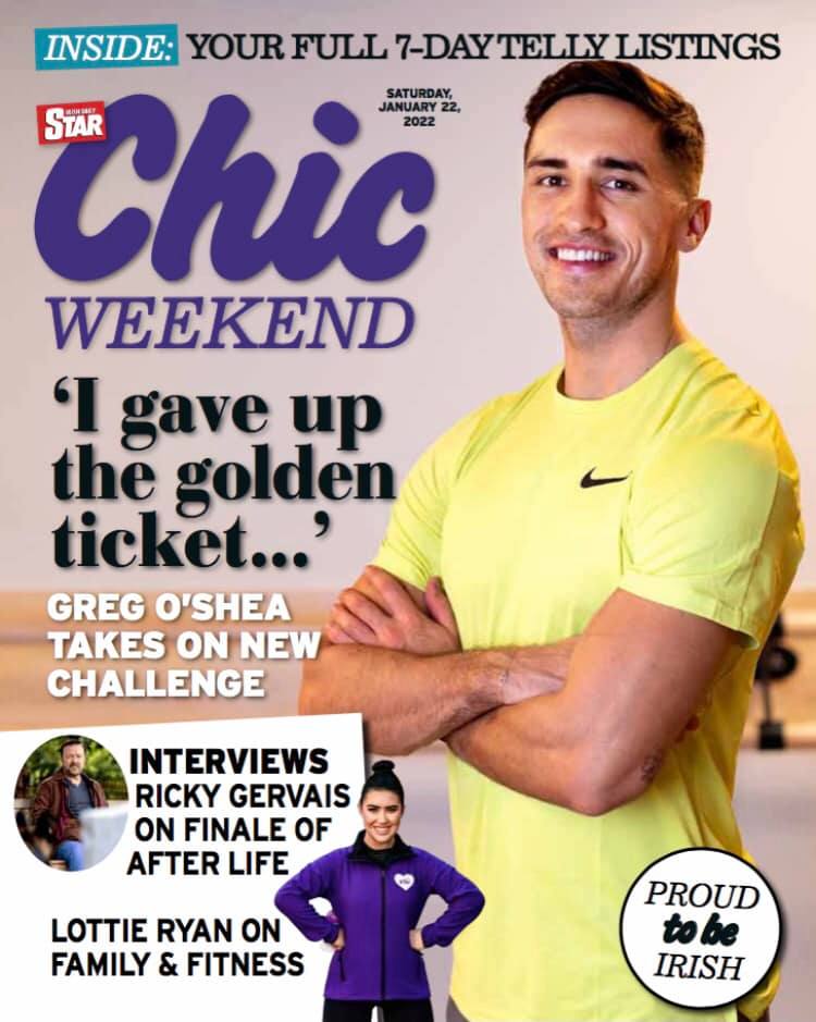 CHIC magazine side cover 22 January 2022