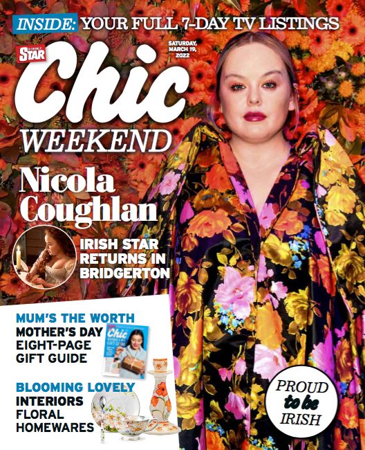 CHIC magazine side cover 19 March 2022