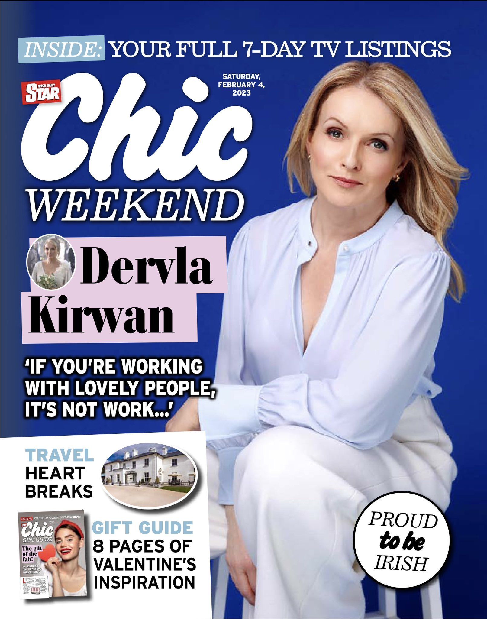 CHIC magazine side cover 4 February 2023