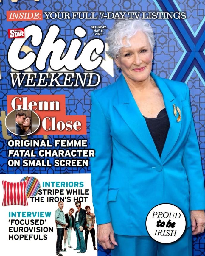 CHIC magazine side cover 6 May 2023