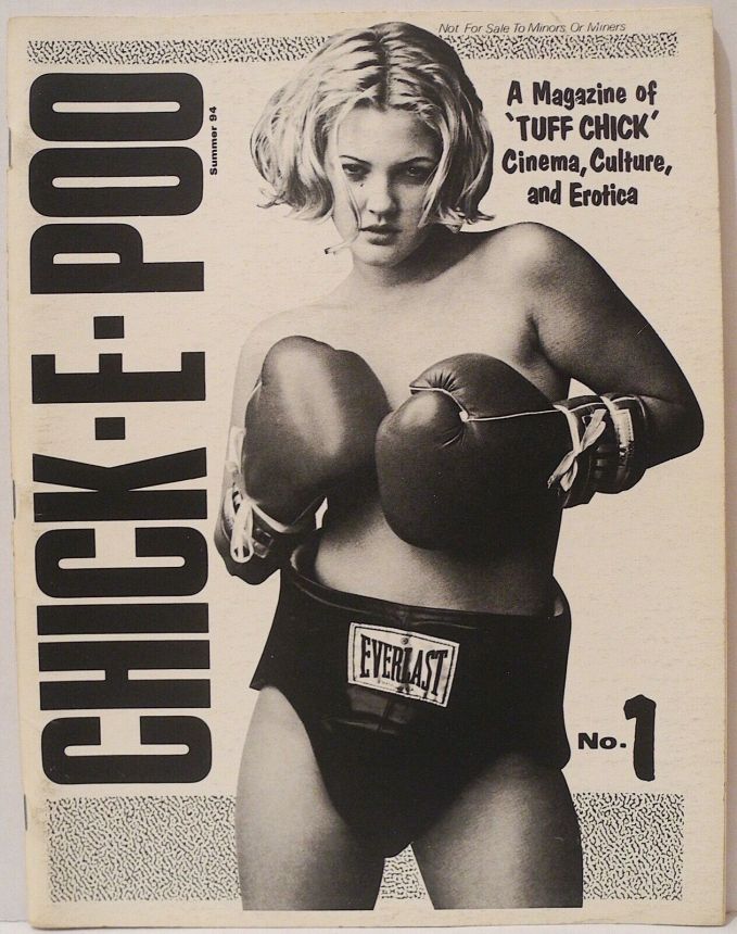 CHICK E POO magazine side cover Issue 1 Summer 1994