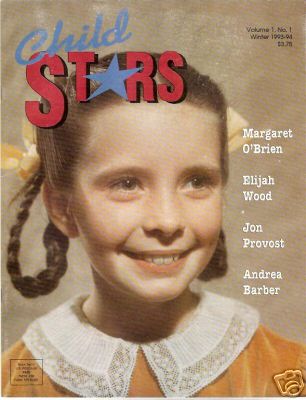 CHILD STARS magazine side cover Issue 1 Winter 1993