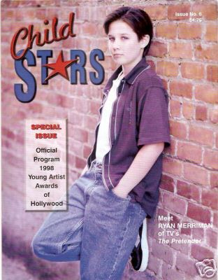 CHILD STARS magazine side cover Issue 6  1998