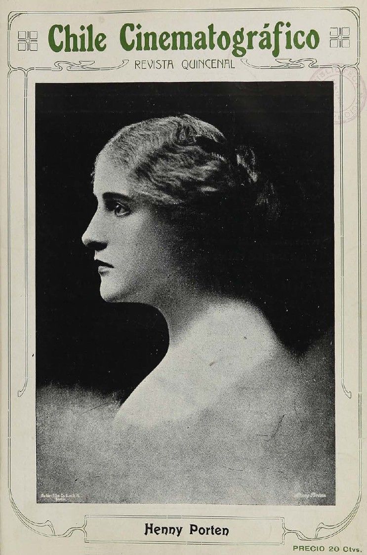 CHILE CINEMATOGRAFICO magazine side cover Issue 13  February 1916