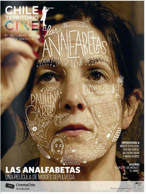 CHILE TERRITORIO CINE magazine side cover Issue 2 May 2014