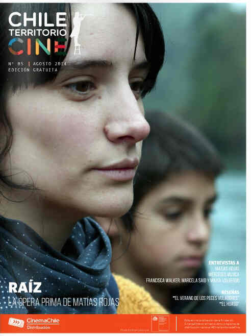 CHILE TERRITORIO CINE magazine side cover Issue 5 August 2014