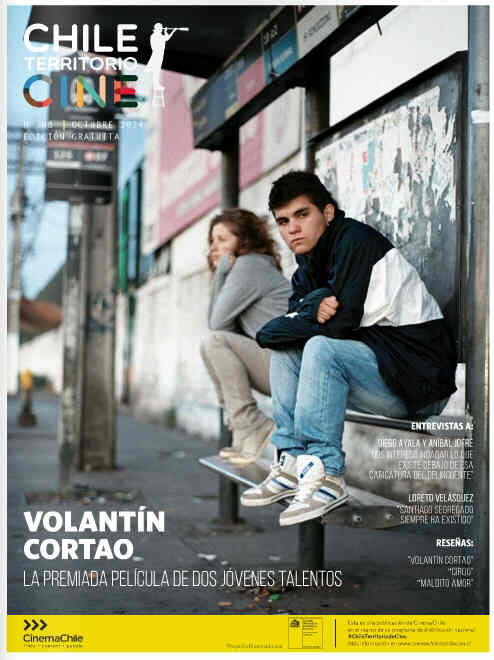 CHILE TERRITORIO CINE magazine side cover Issue 8 October 2014