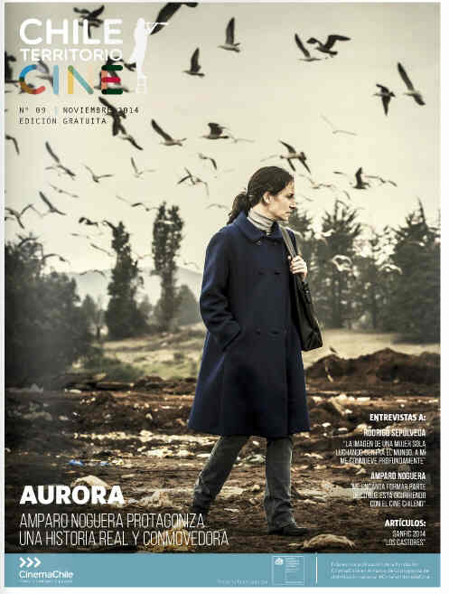CHILE TERRITORIO CINE magazine side cover Issue 9 November 2014