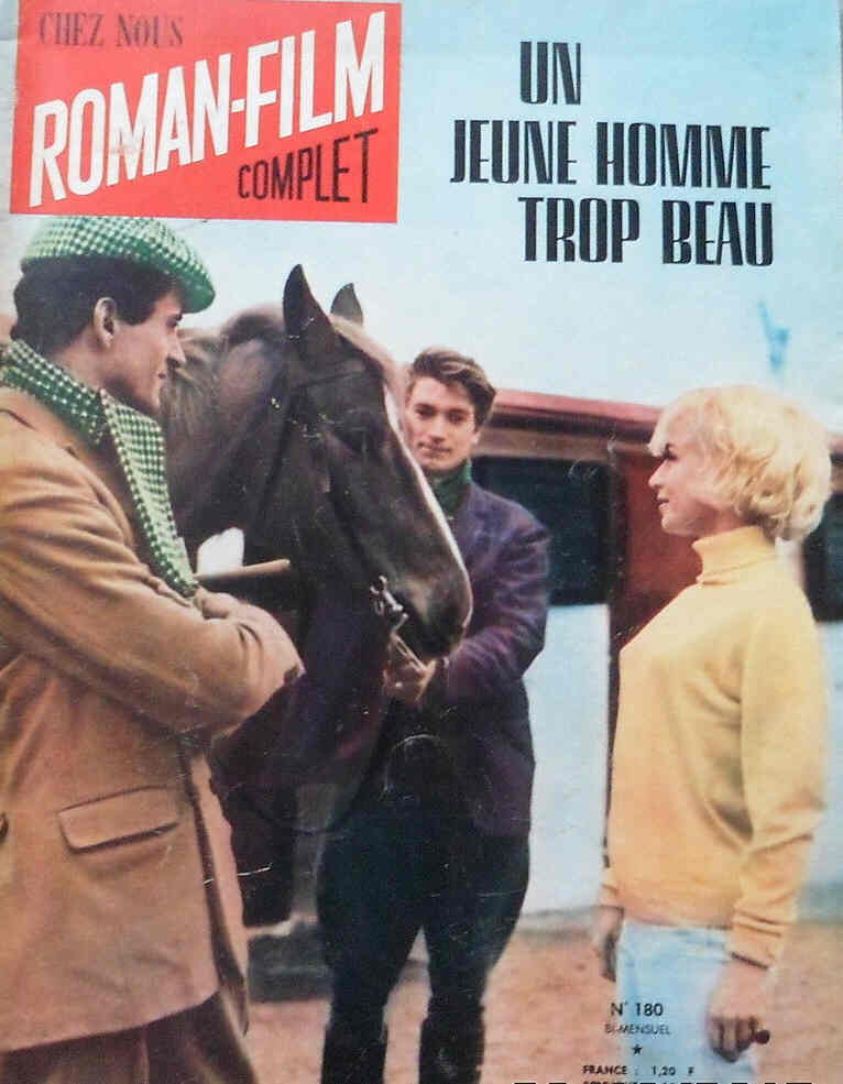 CHEZ NOUS ROMAN-FILM COMPLET magazine side cover Issue 180  