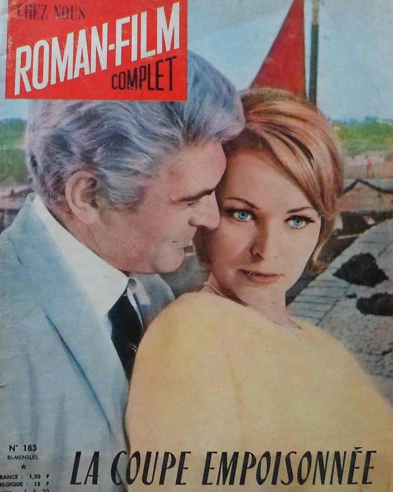 CHEZ NOUS ROMAN-FILM COMPLET magazine side cover Issue 183  