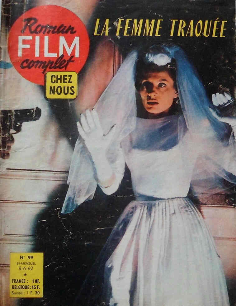 CHEZ NOUS ROMAN-FILM COMPLET magazine side cover Issue 99 8 June 1962