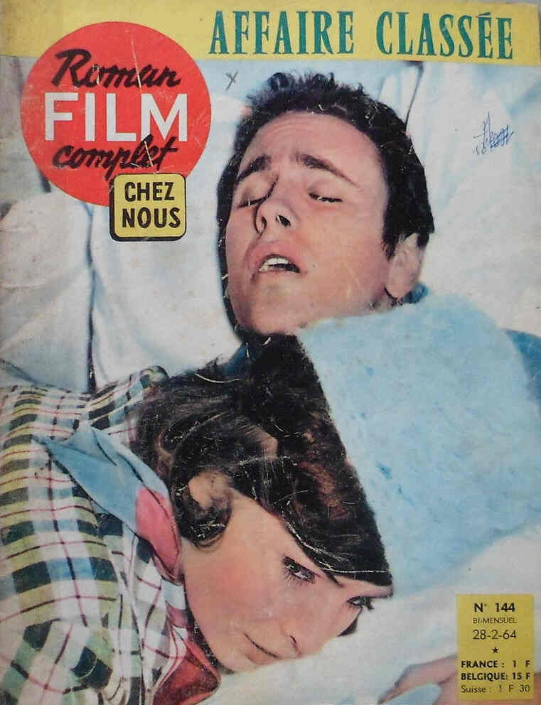 CHEZ NOUS ROMAN-FILM COMPLET magazine side cover Issue 144 28 February 1964