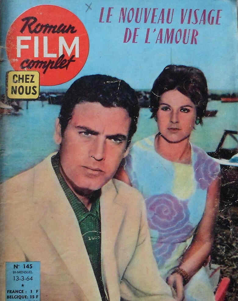 CHEZ NOUS ROMAN-FILM COMPLET magazine side cover Issue 145 13 March 1964