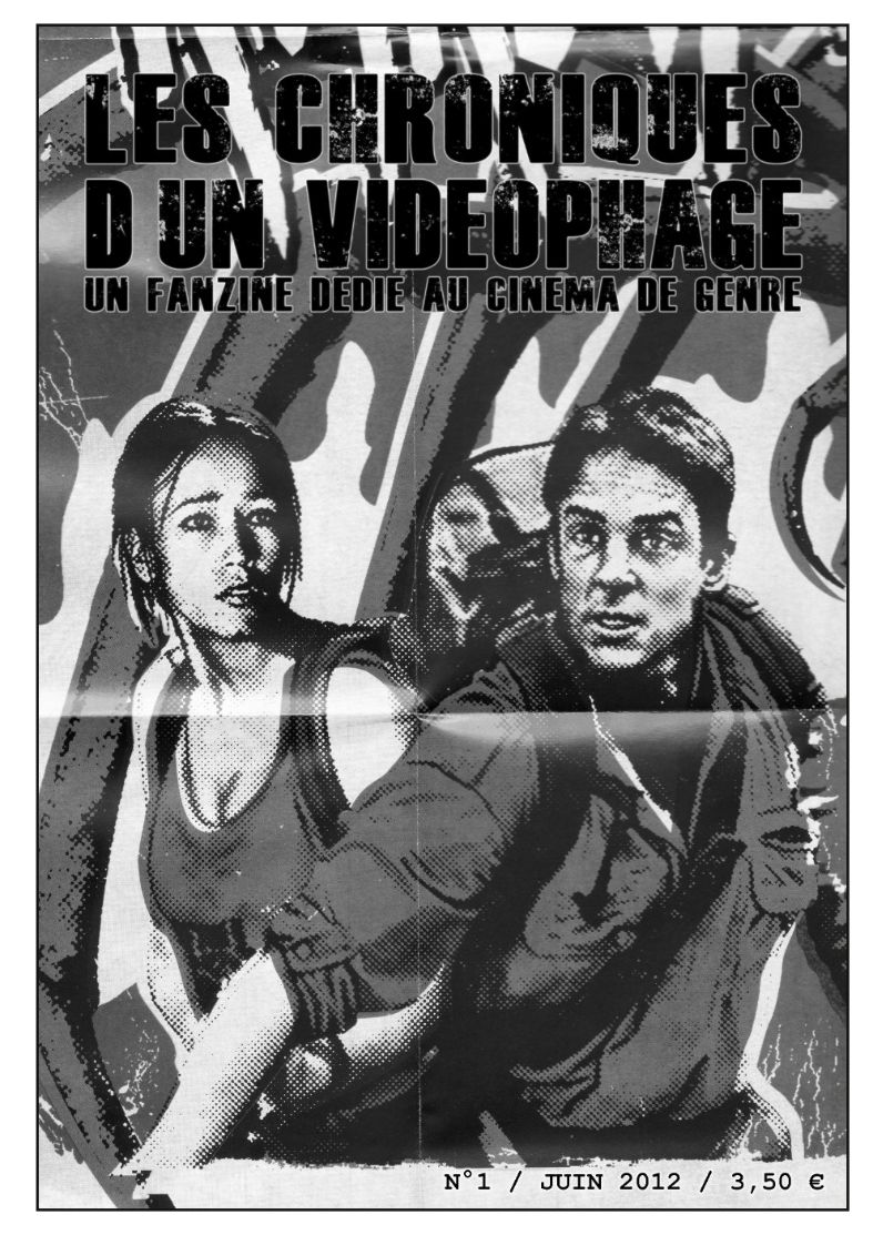 CHRONIQUES D UN VIDEOPHAGE magazine side cover Issue 1  June 2012