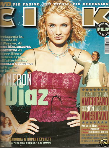 CIAK magazine side cover Issue 180 April 2000