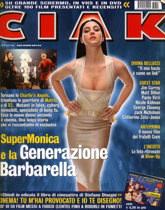 CIAK magazine side cover Issue 218 June 2003