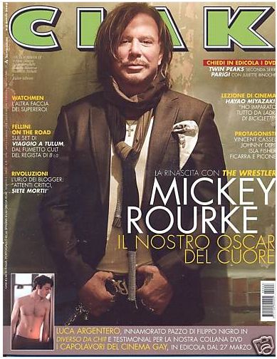 CIAK magazine side cover Issue 287 March 2009