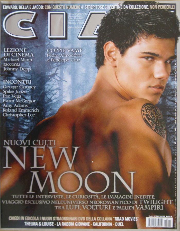 CIAK magazine side cover Issue 295 November 2009