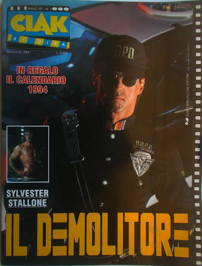 CIAK magazine side cover Issue 105 January 1994