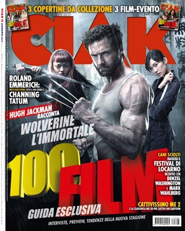 CIAK magazine side cover August 2013