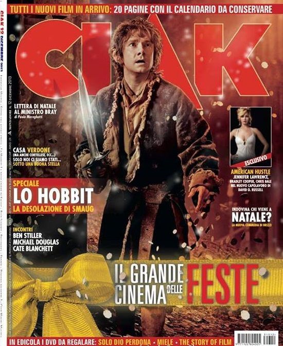 CIAK magazine side cover December 2013