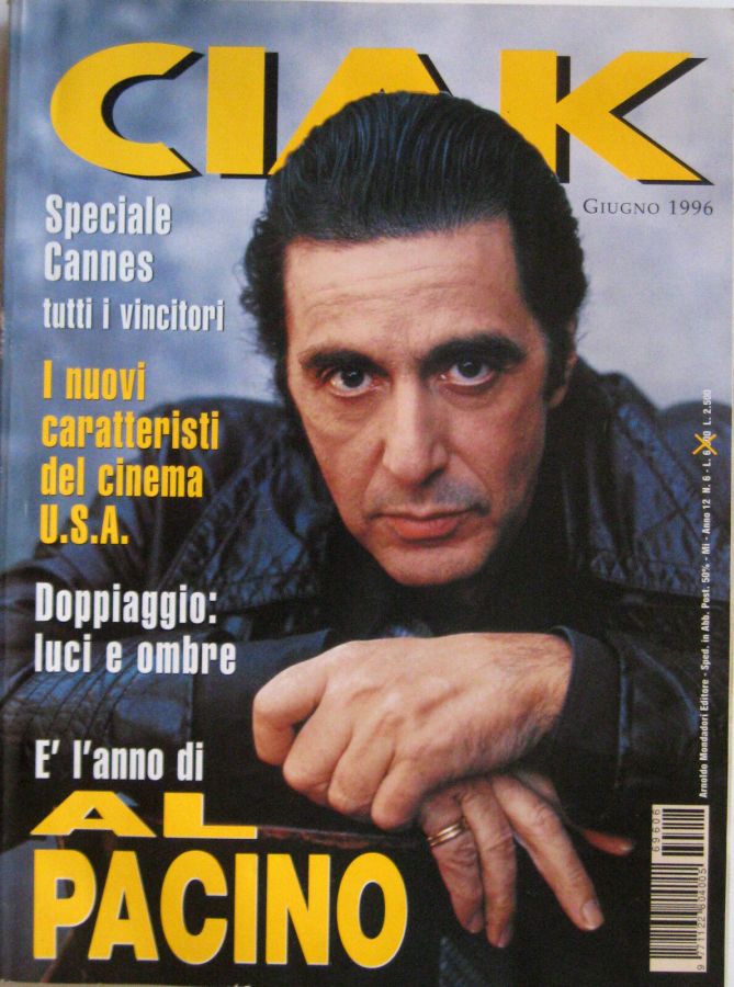 CIAK magazine side cover Issue 134 June 1996